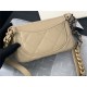 Chanel 19 Waist Bag AS1163 Lambskin Nude High