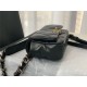 Chanel 19 Waist Bag AS1163 Lambskin Black High