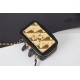 Chanel CLUTCH WITH CHAIN Lambskin & Gold-Tone Metal AP2393 Black High