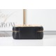 Chanel VANITY CASE Lambskin & Gold Metal AS2900 Black High