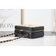 Chanel VANITY CASE Lambskin & Gold Metal AS2900 Black High