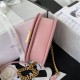 Chanel SMALL BOY Chanel MESSENGER BAG Grained Calfskin & Gold-Tone Metal AS3350 Pink A