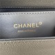 Chanel SMALL BOY Chanel MESSENGER BAG Grained Calfskin & Gold-Tone Metal AS3350 Dark Grey A