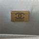 Chanel SMALL BOY Chanel MESSENGER BAG Grained Calfskin & Gold-Tone Metal AS3350 White A