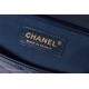 Chanel MINI FLAP BAG AS2693 Lambskin & Gold Metal Navy High