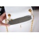 Chanel MINI FLAP BAG AS2693 Lambskin & Gold Metal White High