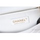 Chanel MINI FLAP BAG AS2693 Lambskin & Gold Metal White High