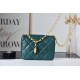 Chanel MINI FLAP BAG AS2693 Lambskin & Gold Metal Green High