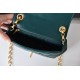 Chanel MINI FLAP BAG AS2693 Lambskin & Gold Metal Green High