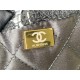 Chanel 22 SMALL HANDBAG Tweed & Gold-Tone Metal AS3260 High