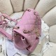 Chanel BACKPACK AS3860 Grained Shiny Calfskin & Gold-Tone Metal Pink A