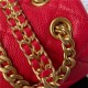 BACKPACK Grained Calfskin & Gold-Tone Metal AS3108 Red A