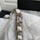 Chanel Flap Bag Shearling AS2240 White High