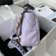 Chanel 19 Flap Bag Goatskin/Lambskin Lilac High