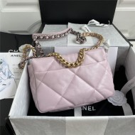 Chanel 19 Flap Bag Goatskin/Lambskin Pink High