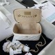 Chanel CLUTCH WITH CHAIN Lambskin & Gold-Tone Metal AP2303 White A