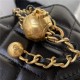 Chanel CLUTCH WITH CHAIN Lambskin & Gold-Tone Metal AP2303 Black A