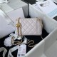 Chanel CLUTCH WITH CHAIN Lambskin & Gold-Tone Metal AP2303 Light Purple A