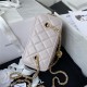 Chanel CLUTCH WITH CHAIN Lambskin & Gold-Tone Metal AP2303 Light Purple A