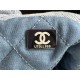 Chanel 22 MEDIUM HANDBAG Denim & Silver-Tone Metal AS3261 Gradient High