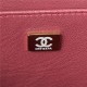 VANITY CASE AS3345 Calfskin & Gold-Tone Metal Burgundy A