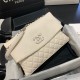 Chanel FLAP BAG Calfskin A8095 Cream High