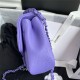 Supermini CLASSIC HANDBAG Grained Calfskin Purple A