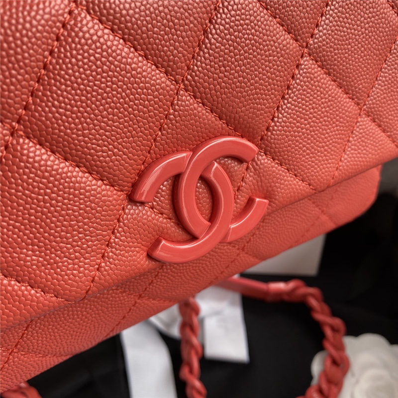 Chanel Small Flap Bag Red High