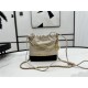 Chanel 22 MINI HANDBAG Patchwork Shiny Calfskin & Gold-Tone Metal AS3980 High