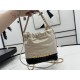 Chanel 22 MINI HANDBAG Patchwork Shiny Calfskin & Gold-Tone Metal AS3980 High