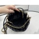 Chanel 22 MINI HANDBAG Patchwork Shiny Calfskin & Gold-Tone Metal AS3980 High