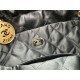 Chanel 22 MINI HANDBAG Patchwork Shiny Calfskin & Gold-Tone Metal AS3980 High