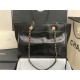 SHOPPING BAG Shiny Calfskin Crystal Pearls Strass Enamel Gold-Tone & Ruthenium-Finish Metal Black High