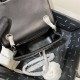 Supermini CLASSIC HANDBAG Lambskin Silver Black B