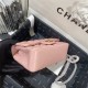 Mini CLASSIC HANDBAG Lambskin Gold Metal Pink B