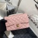 Mini CLASSIC HANDBAG Lambskin Gold Metal Pink B