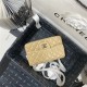 Mini CLASSIC HANDBAG Lambskin Silver Metal Beige B