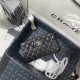 Mini CLASSIC HANDBAG Lambskin Silver Metal Black B