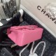 Mini CLASSIC HANDBAG Lambskin Silver Metal Pink B