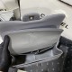 Large CLASSIC HANDBAG Lambskin Silver Metal Grey B