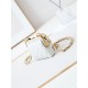 Chanel CLUTCH WITH CHAIN AP4028 Lambskin & Gold-Tone Metal White A