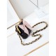 Chanel CLUTCH WITH CHAIN AP4028 Lambskin & Gold-Tone Metal Black A