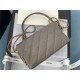 FLAP BAG Lambskin & Gold Metal AS2563 Taupe High