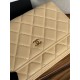 Classic Wallet on Chain AP0250 Lambskin Beige Gold Metal B