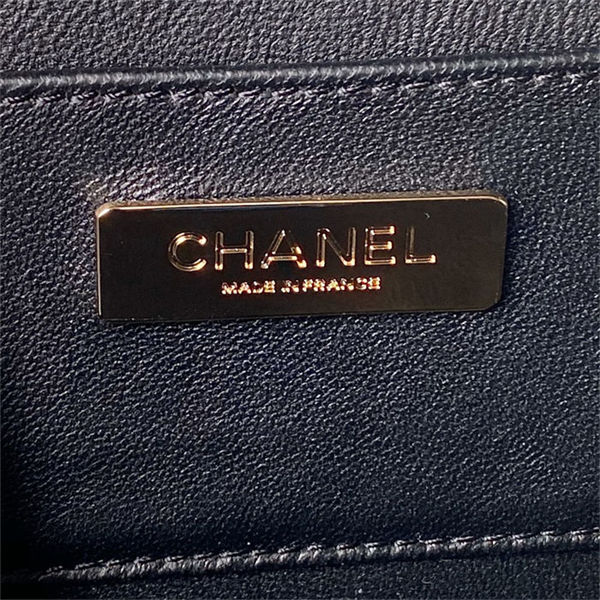 Chanel CAMERA BAG AS4817 Lambskin Black A