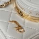 Chanel CAMERA BAG AS4817 Lambskin White A