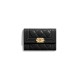 BOY Chanel CARD HOLDER Lambskin & Gold-Tone Metal Black High