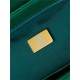 Chanel MINI SHOPPING BAG AS4416 Shiny Aged Calfskin & Gold-Tone Metal Green High