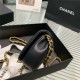 Chanel MINI CLUTCH WITH CHAIN Calfskin Gold-Tone Metal AP2344 Black High