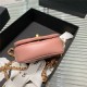 Chanel MINI CLUTCH WITH CHAIN Calfskin Gold-Tone Metal AP2344 Coral High